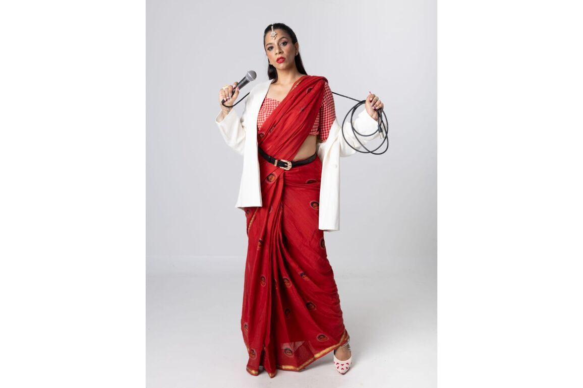 Sharul Channa, Singapore's Leading Stand-Up Comic, Teams Up with Renowned Saree Brand, Suta for Women's Day India Tour