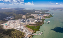 APLNG facility in Gladstone.