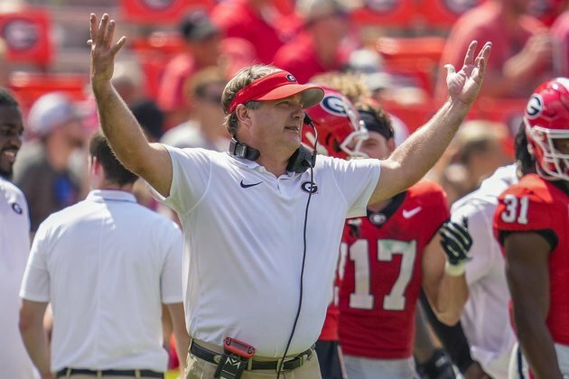 Kirby Smart, No. 1 Georgia 'not panicking'