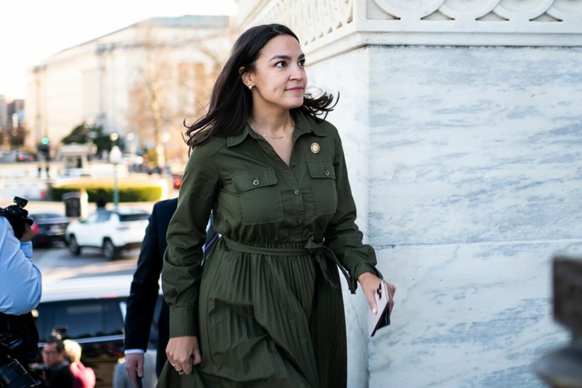 Ocasio-Cortez takes on assertive new role as Democratic anger grows