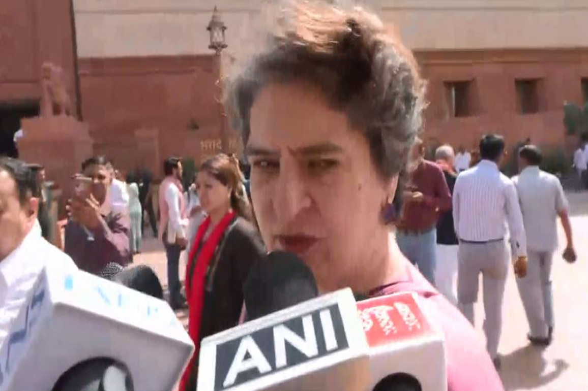 Election schedule made as per BJP's conveniance: Congress MP Priyanka Gandhi Vadra