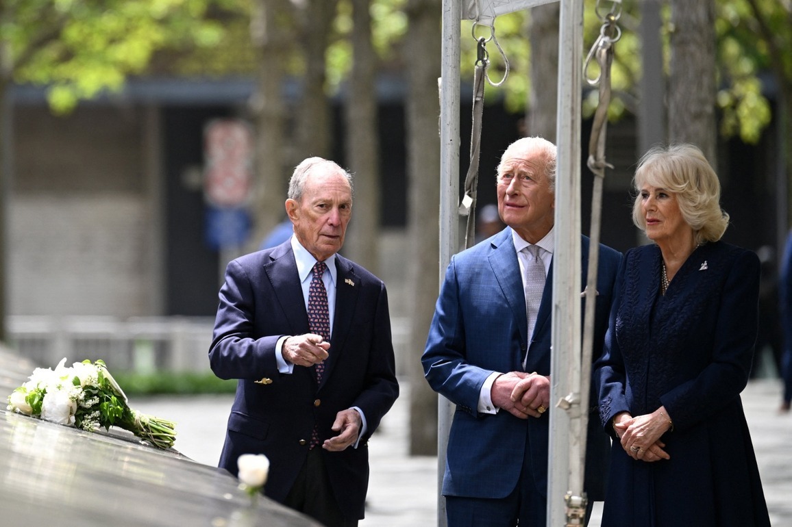 King Charles, Queen Camilla pay tribute to 9/11 victims at New York Memorial
