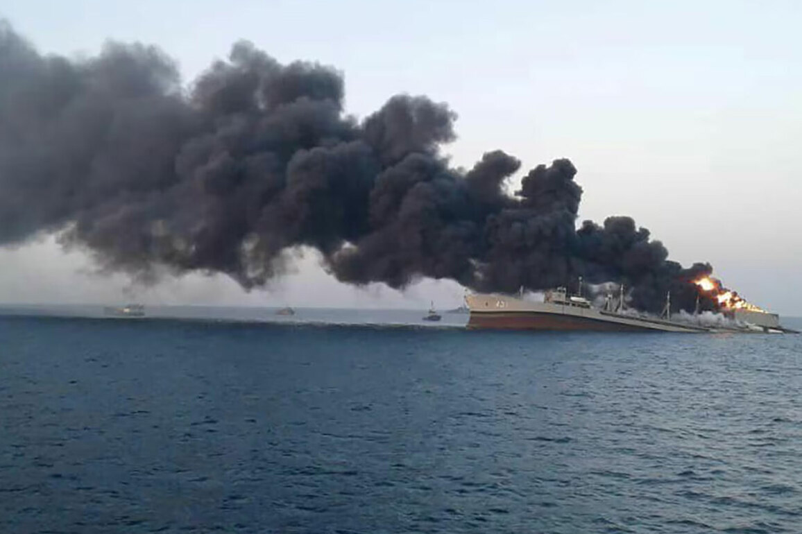 British maritime agency reports cargo ship fired upon west of Iran; crew safe