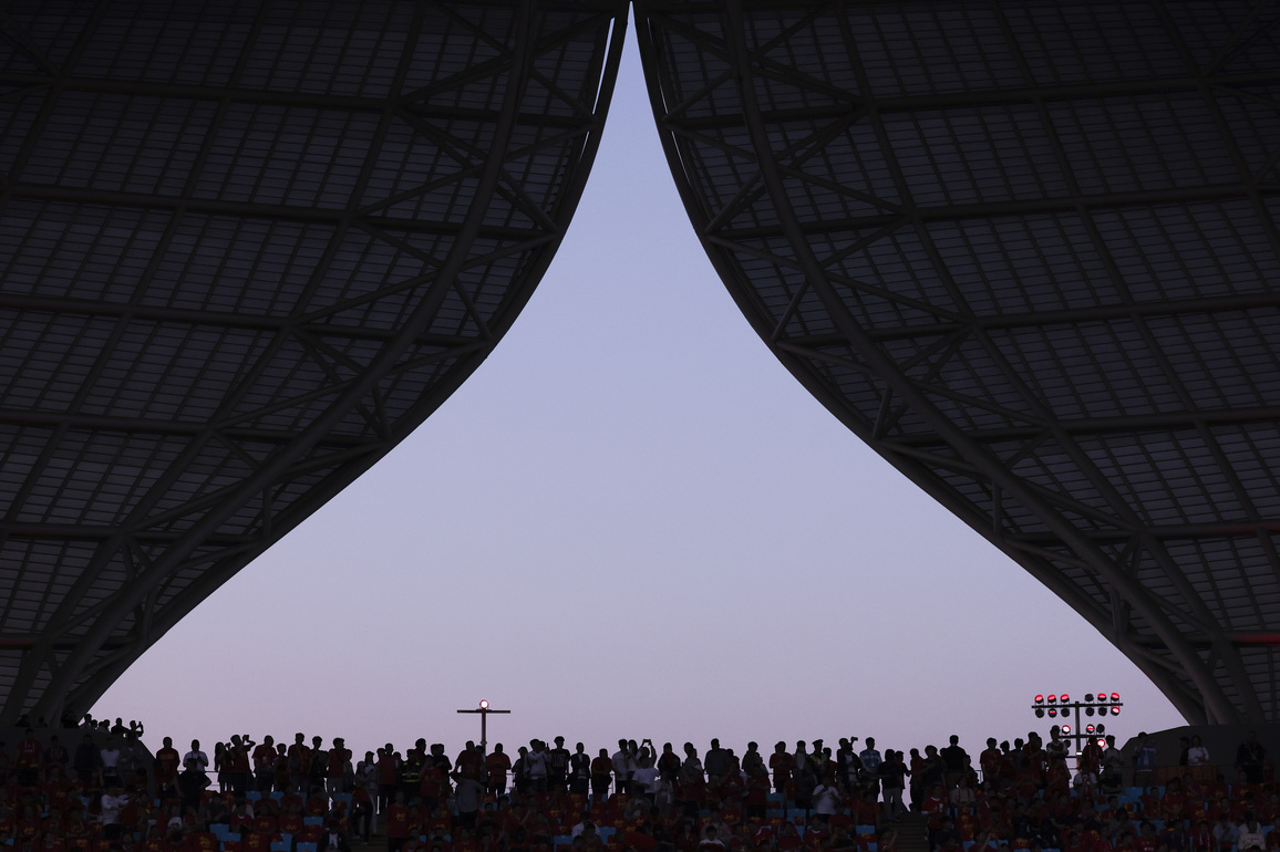 (SP)CHINA-HANGZHOU-FOOTBALL-FIFA WORLD CUP QUALIFIER-CHINA VS AUSTRALIA (CN)