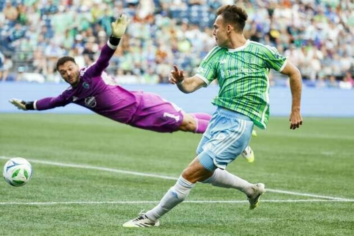 Danny Musovski's hat trick powers Sounders past Sporting KC