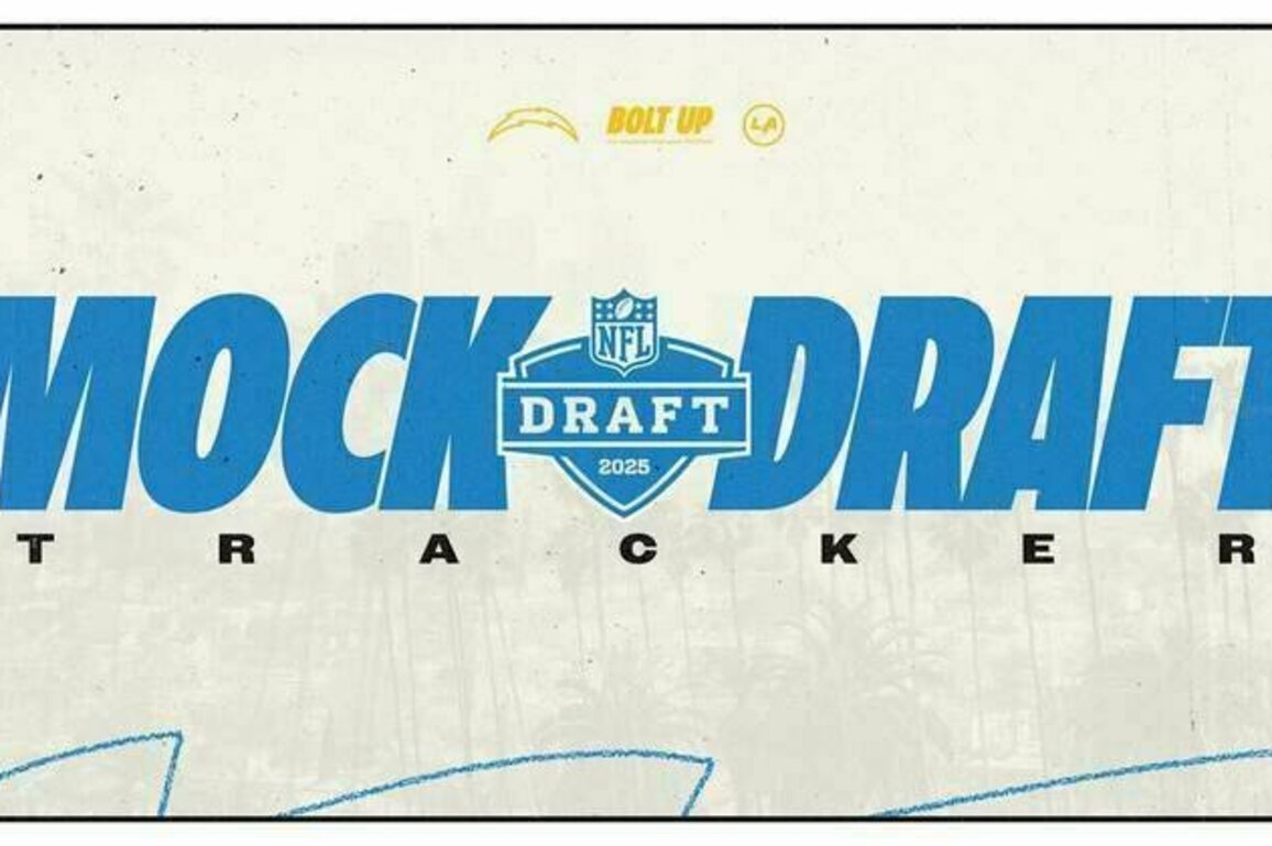 Chargers 2025 Mock Draft Tracker 9.0: Who to Pick at No. 22