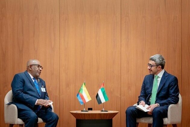 Abdullah bin Zayed meets President of Union of Comoros in New York