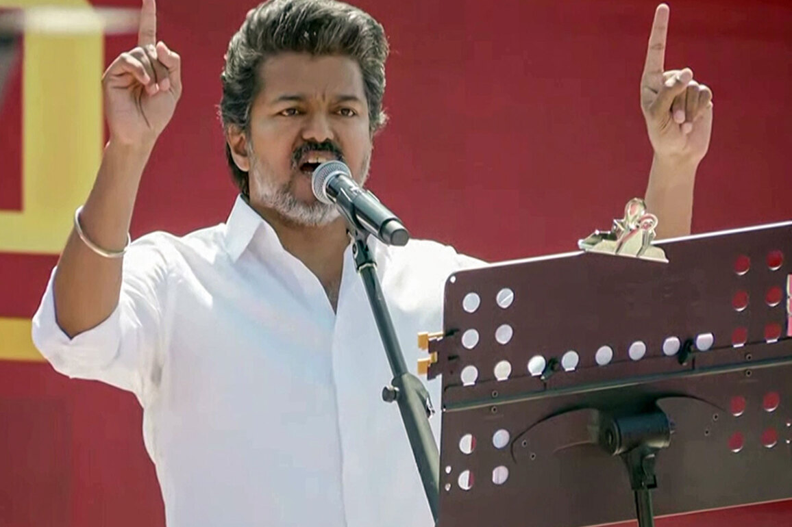 "We don't have experience in looting": TVK chief Vijay