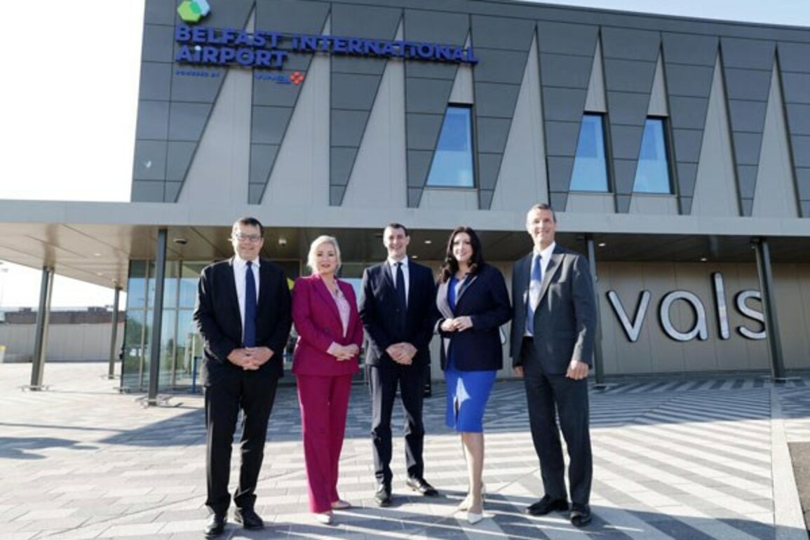 100m Belfast International Airport Transformation Unveiled  07-05-2025