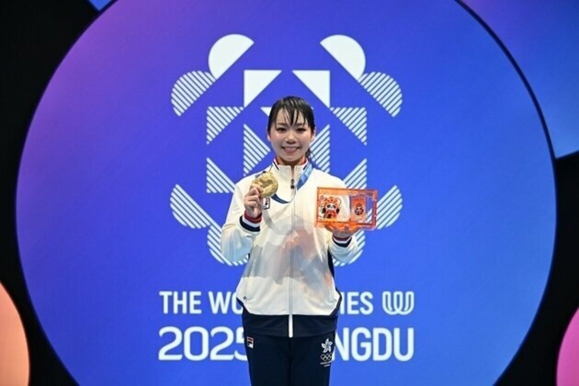Lau Mo Sheung wins historic gold for China's Hong Kong at World Games