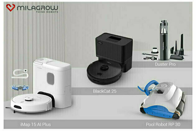 MILAGROW: Announces Launch Robotic Floor Cleaners iMap 15 Plus and BlackCat 25 Pro