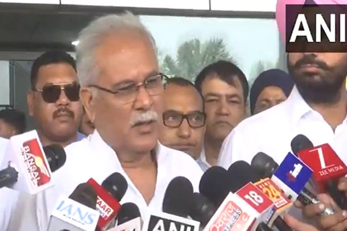 "Indication of impending political storm": Bhupesh Baghel on Dhankar's resignation