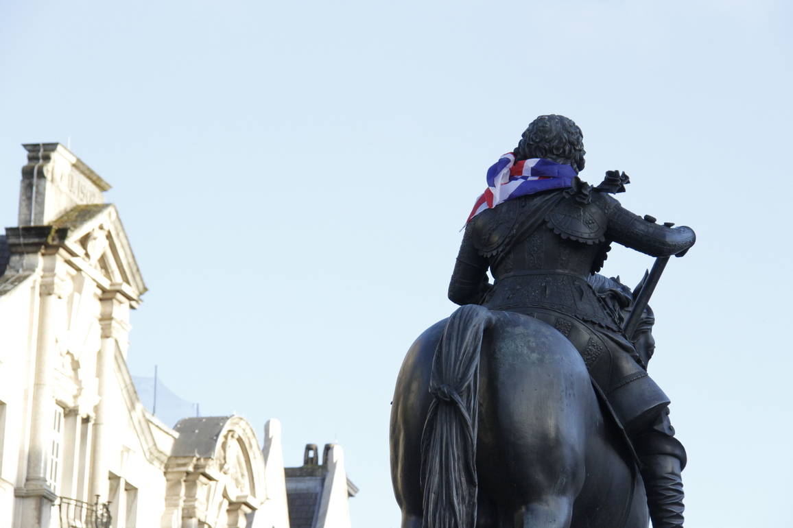 BRITAIN-LONDON-ANTI-IMMIGRATION-PROTEST