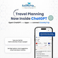 EaseMyTrip becomes India's first listed travel company on ChatGPT