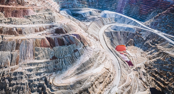 The Santa Rita copper mine in Mexico