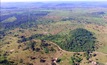 Pedra Branca from the air