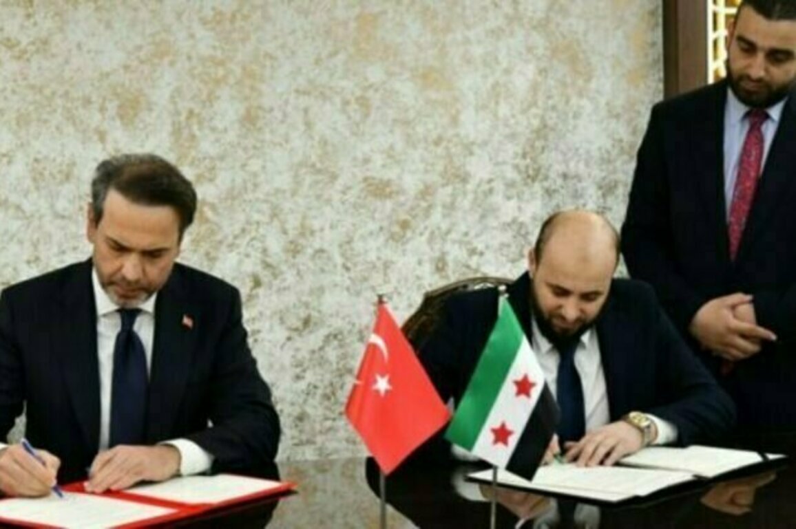 Syria and Turkey Sign Energy Agreement
