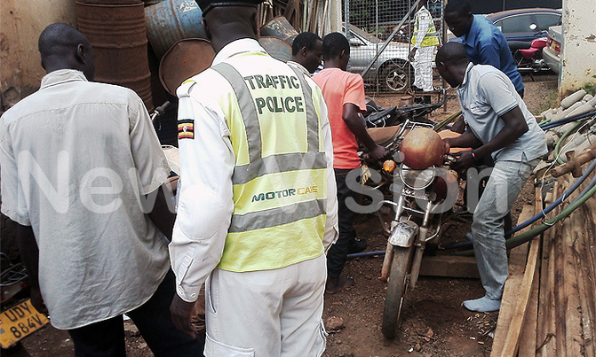 Eleven arrested in bodaboda operation Eleven arrested in bodaboda operation