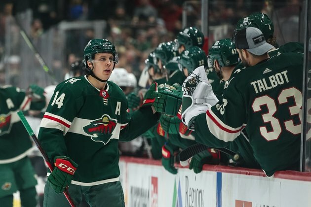 Wild take down Coyotes for fourth straight win