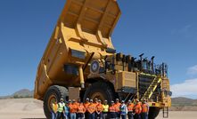 The BHP group with the Caterpillar 793 early learner BEHT in 2024.
