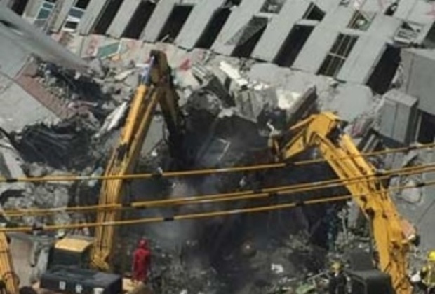 Taiwan developer held over quake building collapse