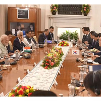 PM Modi, South Korean President Lee Jae-myung hold delegation-level talks to bolster strategic ties