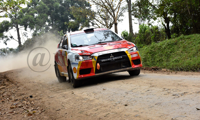 Arthur Blick wins Fort Portal rally Arthur Blick wins Fort Portal rally