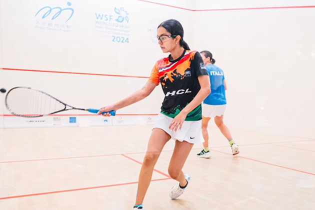 India's Anahat Singh storms into second round of World Squash Championships 2024-2025