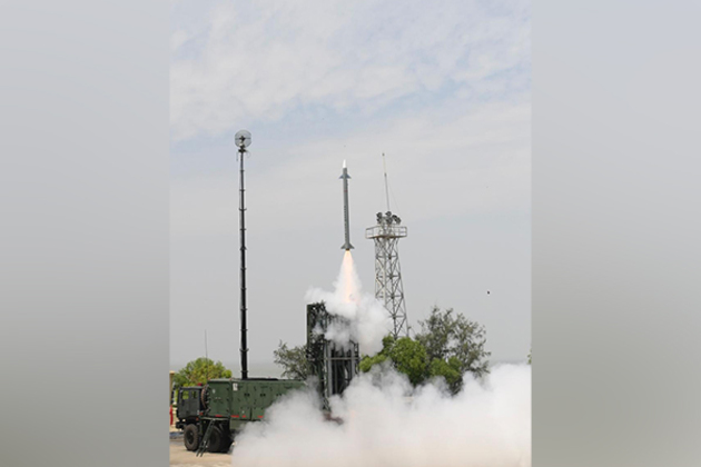 DRDO successfully flight tests Army version of medium range surface to air missile