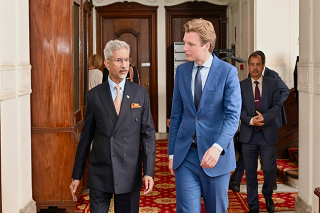 Jaishankar, Netherlands Defence Minister hold talks on security perspectives and challenges