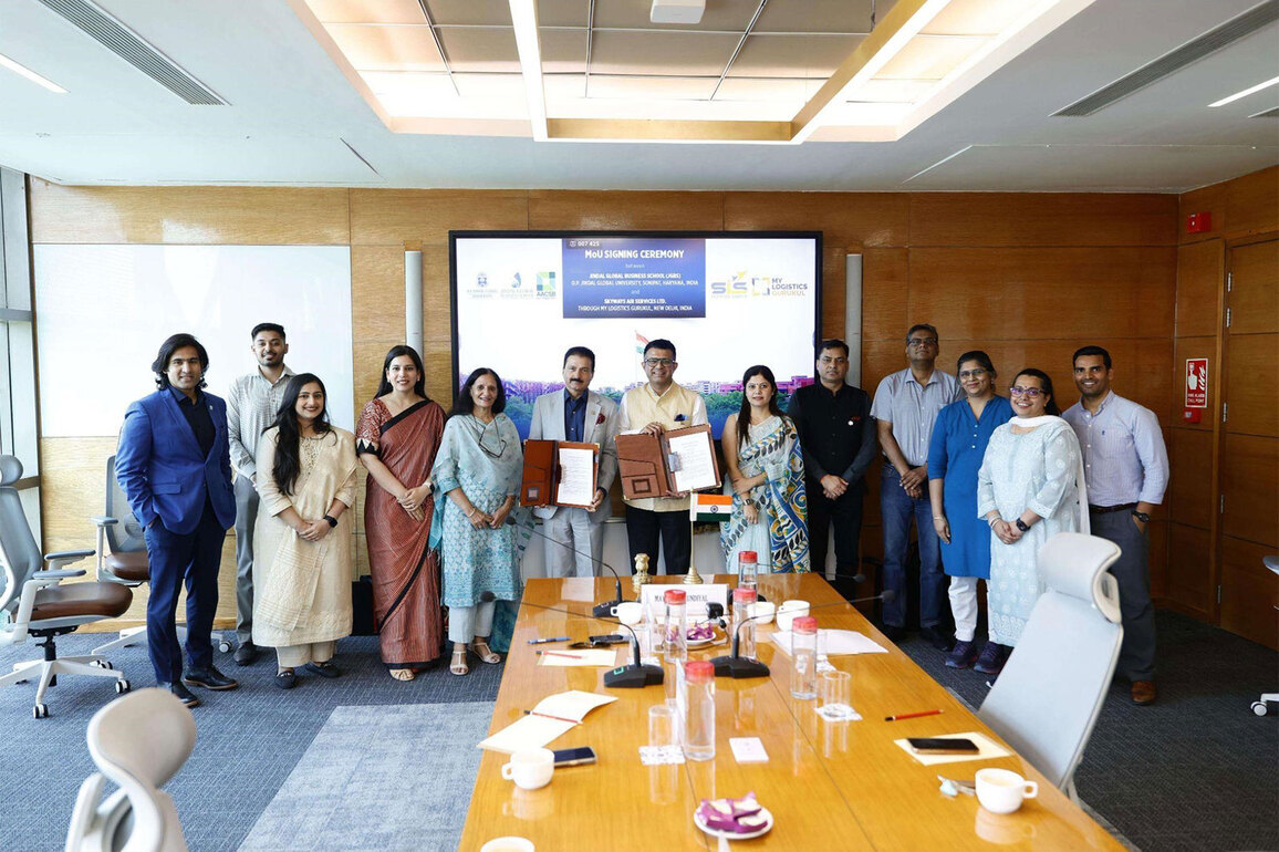 Skyways Air Services Ltd. and O.P. Jindal Global University Sign MoU to Skill Youth in Logistics, Aligned with Skill India Mission