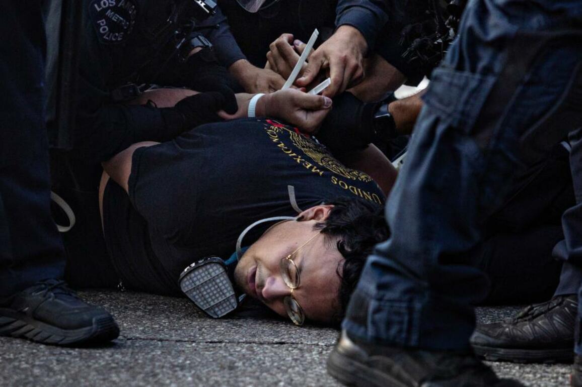 LAPD treatment of journalists in protests once again under scrutiny