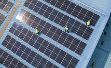 Solar power keeps food frozen at Iceland's Scottish distribution hub