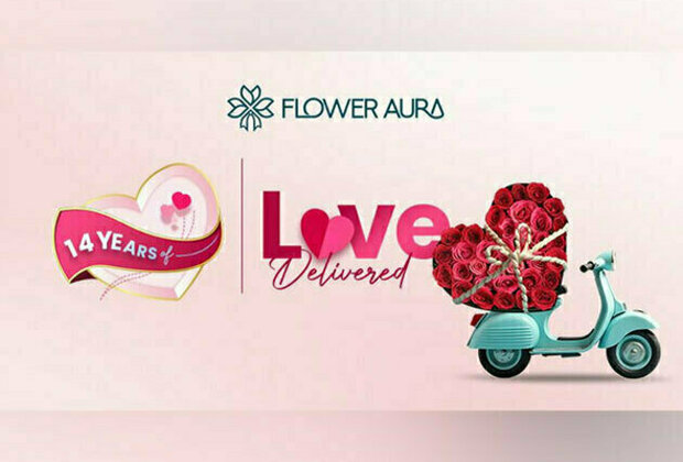 FlowerAura Celebrates 14 Years of Love with Valentine's Day Theme: "Love Delivered"