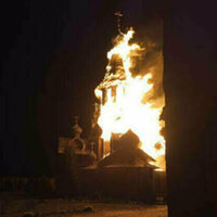 New Jerusalem Temple burns down after Ukrainian attack (VIDEO)
