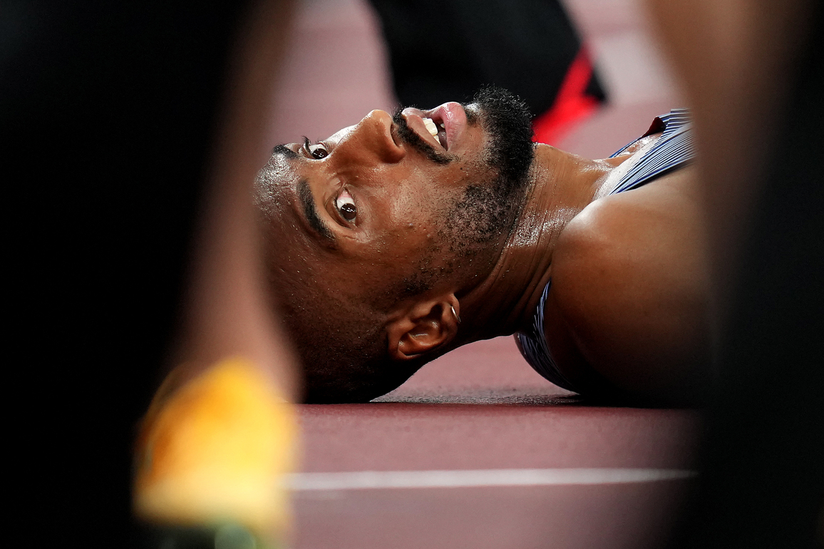 (SP)JAPAN-TOKYO-ATHLETICS-WORLD ATHLETICS CHAMPIONSHIPS-MEN'S 400M-HEATS