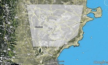 Area for mining under zonification in Chubut, Argentina
