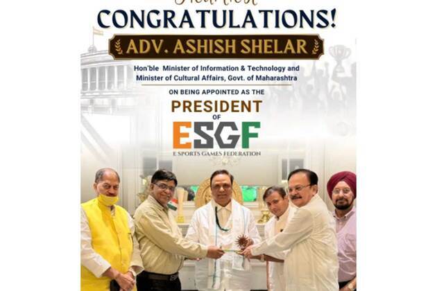 Ashish Shelar elected president of E-Sports Games Federation