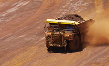  An FMG truck carrying iron ore in the Pilbara