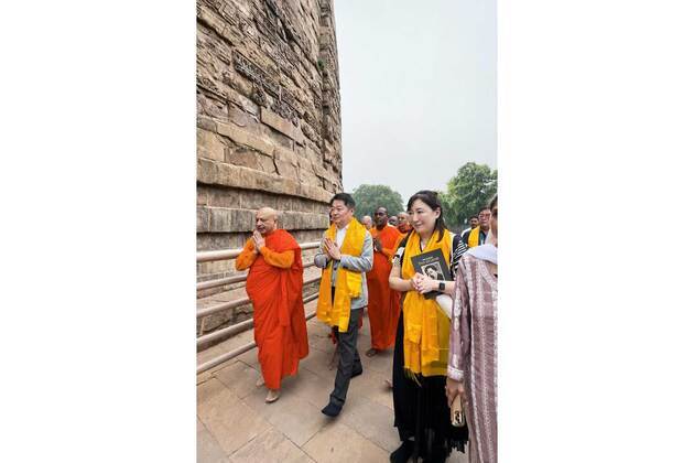 Japanese delegation praises Sarnath's heritage significance as powerful testament of cultural ties