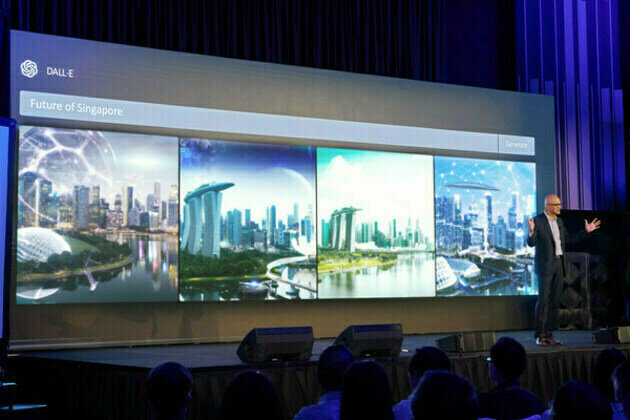 Microsoft Chairman and CEO Satya Nadella Visits Singapore, encourages businesses throughout the region to 'do more with less'