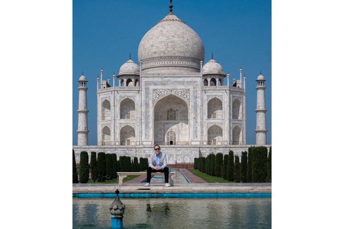 "Few places on earth match the beauty...": US Ambassador Sergio Gor visits Taj Mahal in Agra