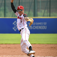 (SP)CHINA-CHENGDU-THE WORLD GAMES 2025-SOFTBALL-MEN-PRELIMINARY ROUND-SGP VS CAN (CN)