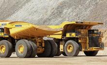 Komatsu 930E trucks