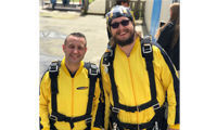 RGB employees take to the sky and raise more than £900 for Exeter Chiefs charity