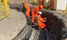  Skanska is installing basalt reinforcement as an alternative to steel rebar on parts of the UK’s HS2 high-speed rail link