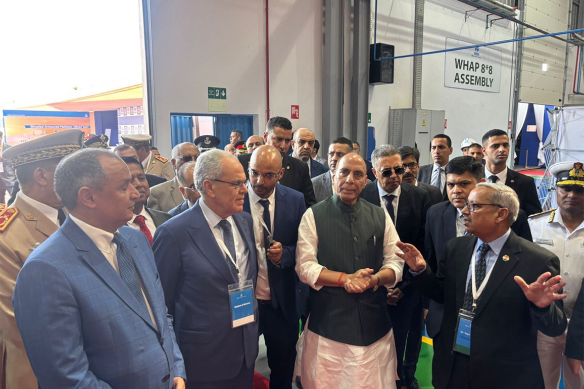 India, Morocco inaugurate Tata Advanced Systems facility in Casablanca to produce WhAP 8x8 armoured vehicles