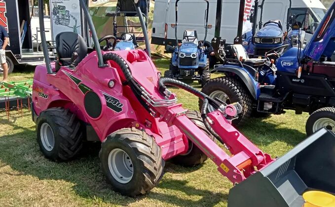 Chichester Farm Machinery's 'Barbie' pink Avant 640