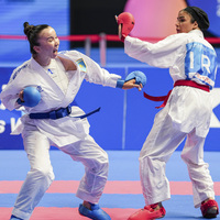 (SP)CHINA-CHENGDU-THE WORLD GAMES 2025-KARATE-WOMEN-KUMITE -50KG-FINAL(CN)
