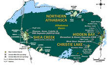 The Christie Lake property is within the prolific Athabasca basin in Canada